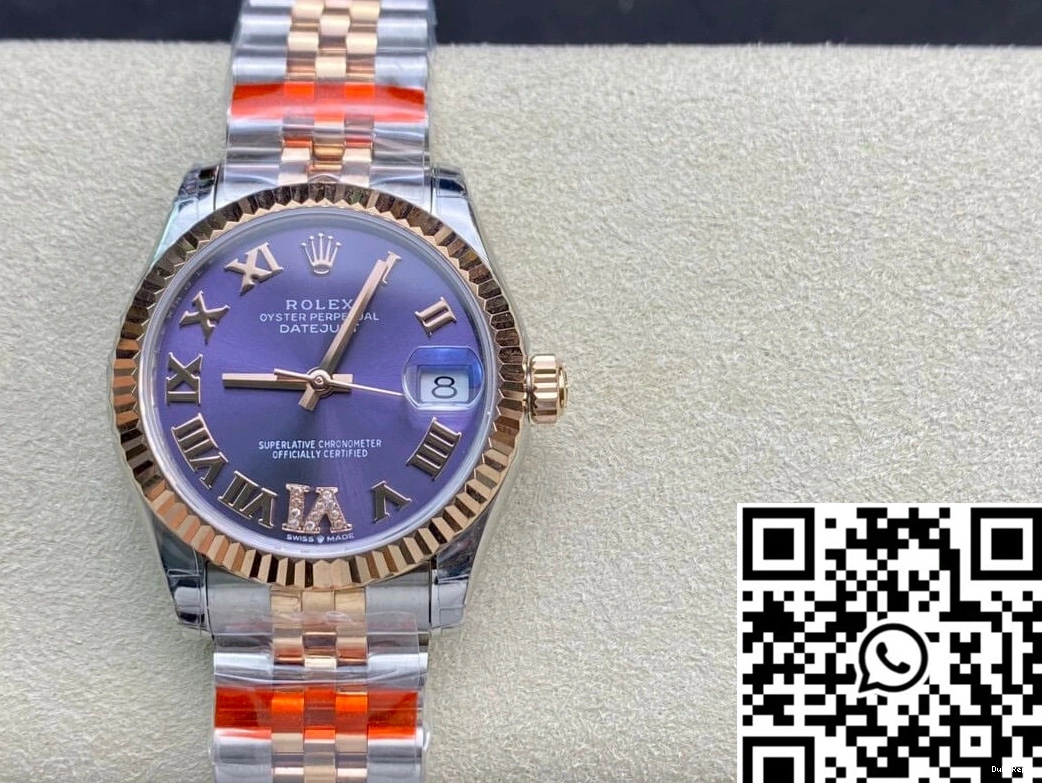 M278271-0020 Dial Factory Diamond Purple Datejust TW Rolex Eggplant 1006